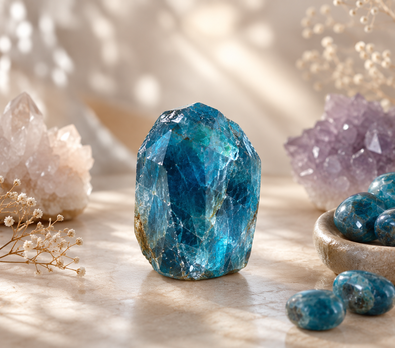 Blue Apatite: Meaning, Properties, and Manifestation Benefits