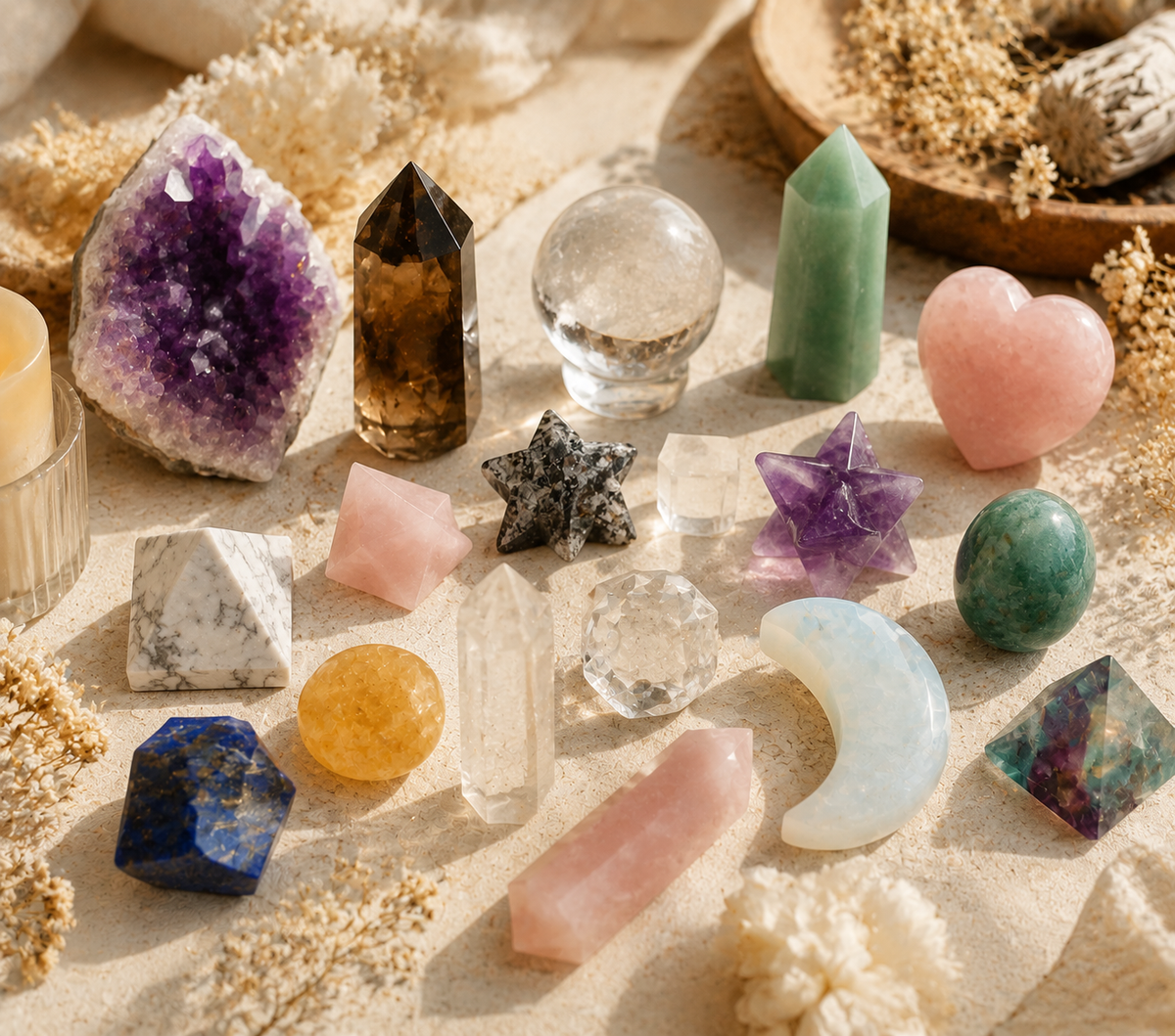 Different Crystal Shapes and Their Meaning
