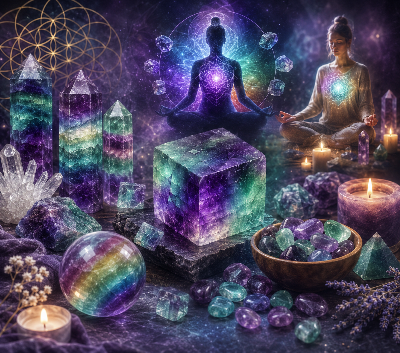 Fluorite Crystals and Properties: Meaning, Colors, Uses, and How to Choose Yours