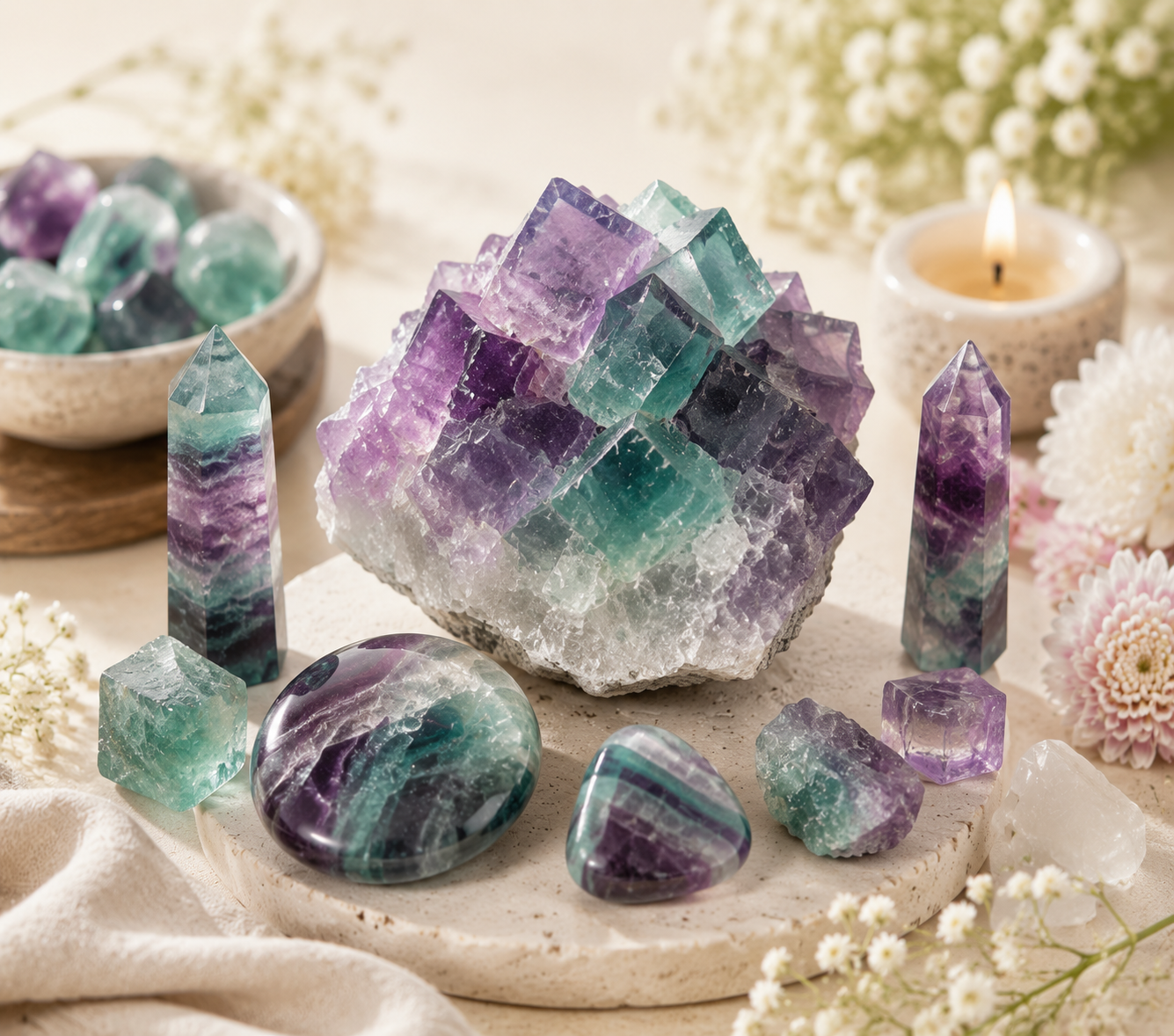 Fluorite Crystals and Properties: Meaning, Colors, Uses, and How to Choose Yours