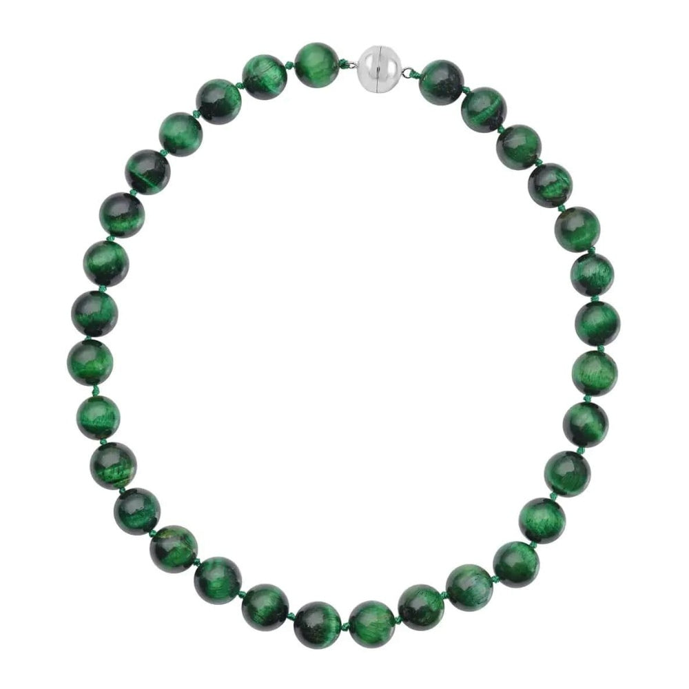 South African Tiger's Eye Beaded Necklace