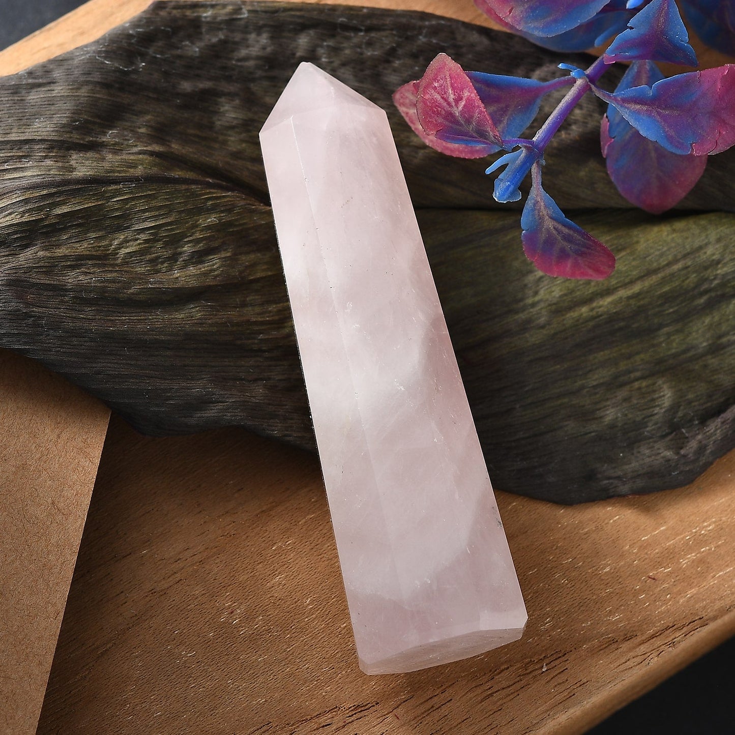 Rose Quartz Pointer Crystal – Direct Your Energy to Heal