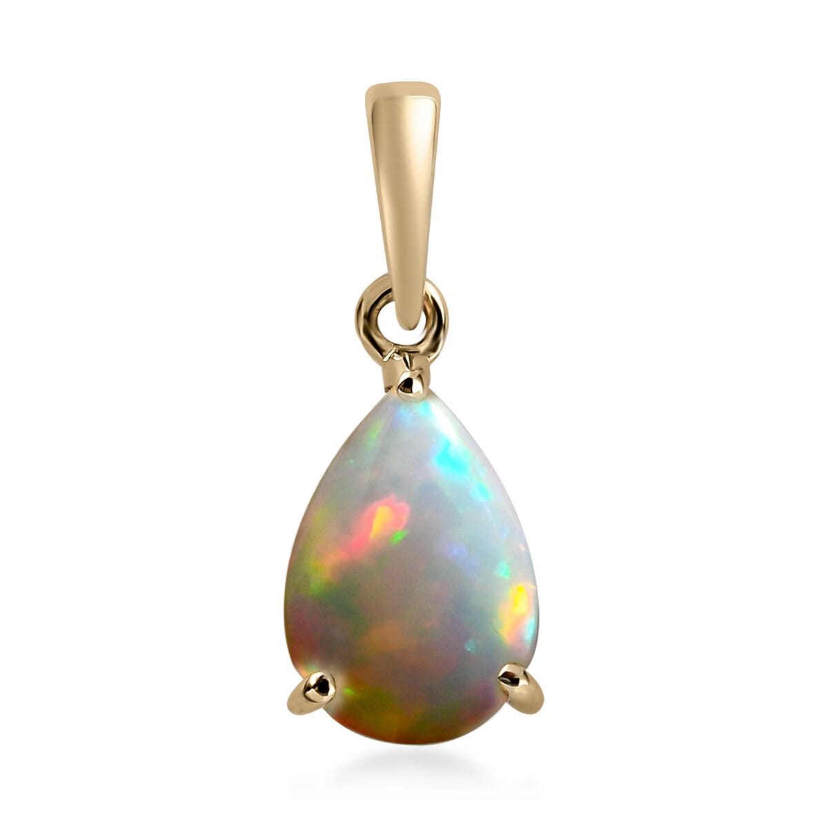 Welo Opal Pear Pendant – Africa's Rare Truth-Telling Stone