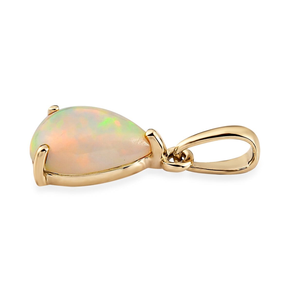 Welo Opal Pear Pendant – Africa's Rare Truth-Telling Stone