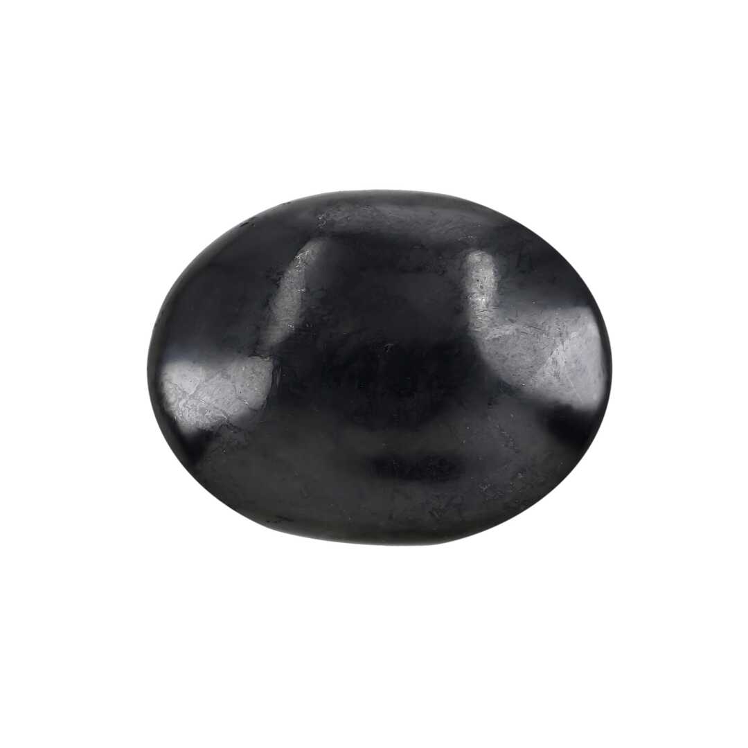Shungite Stretch Bracelet with Palm Stone