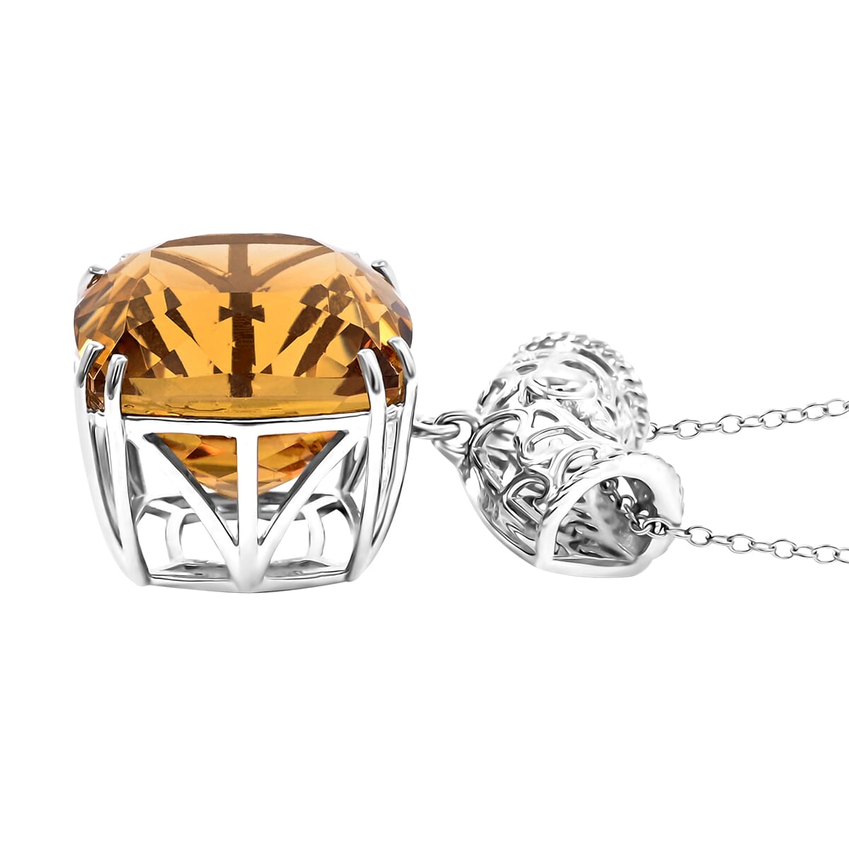 Radiant Citrine Necklace – The Essence of Abundance and Warmth