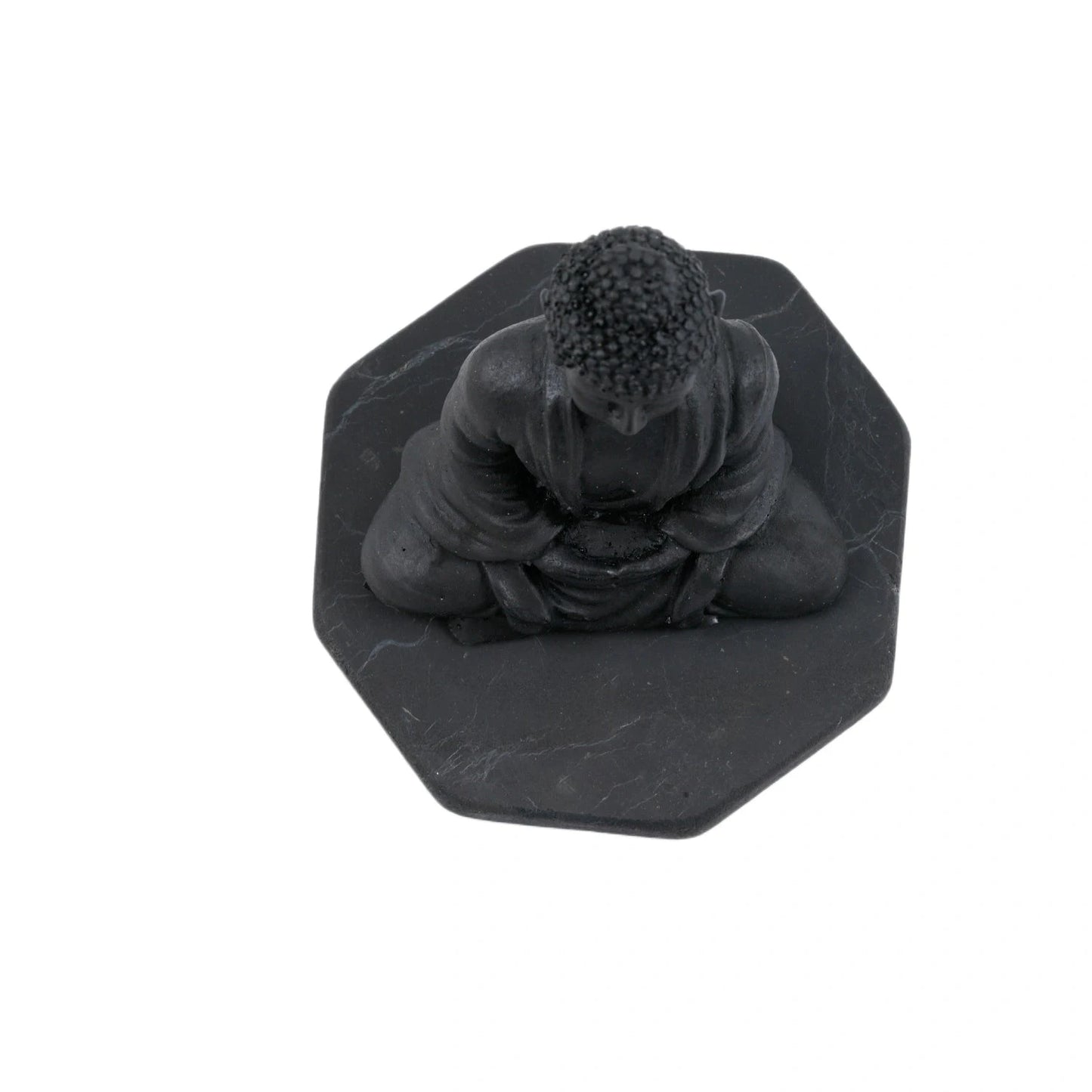 Shungite Buddha Statue For Calm, Clarity & Positive Energy