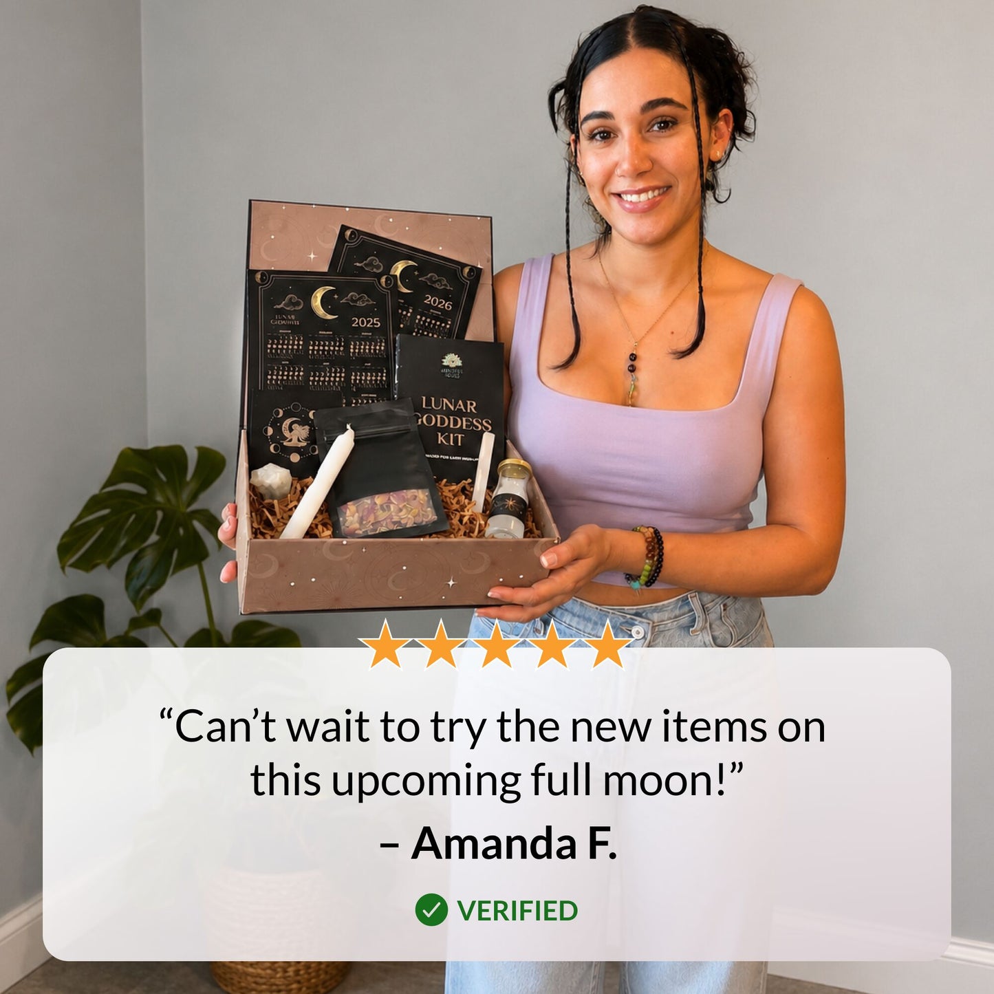 Lunar Goddess Kit โ A Full Year of Moon Rituals in One Box