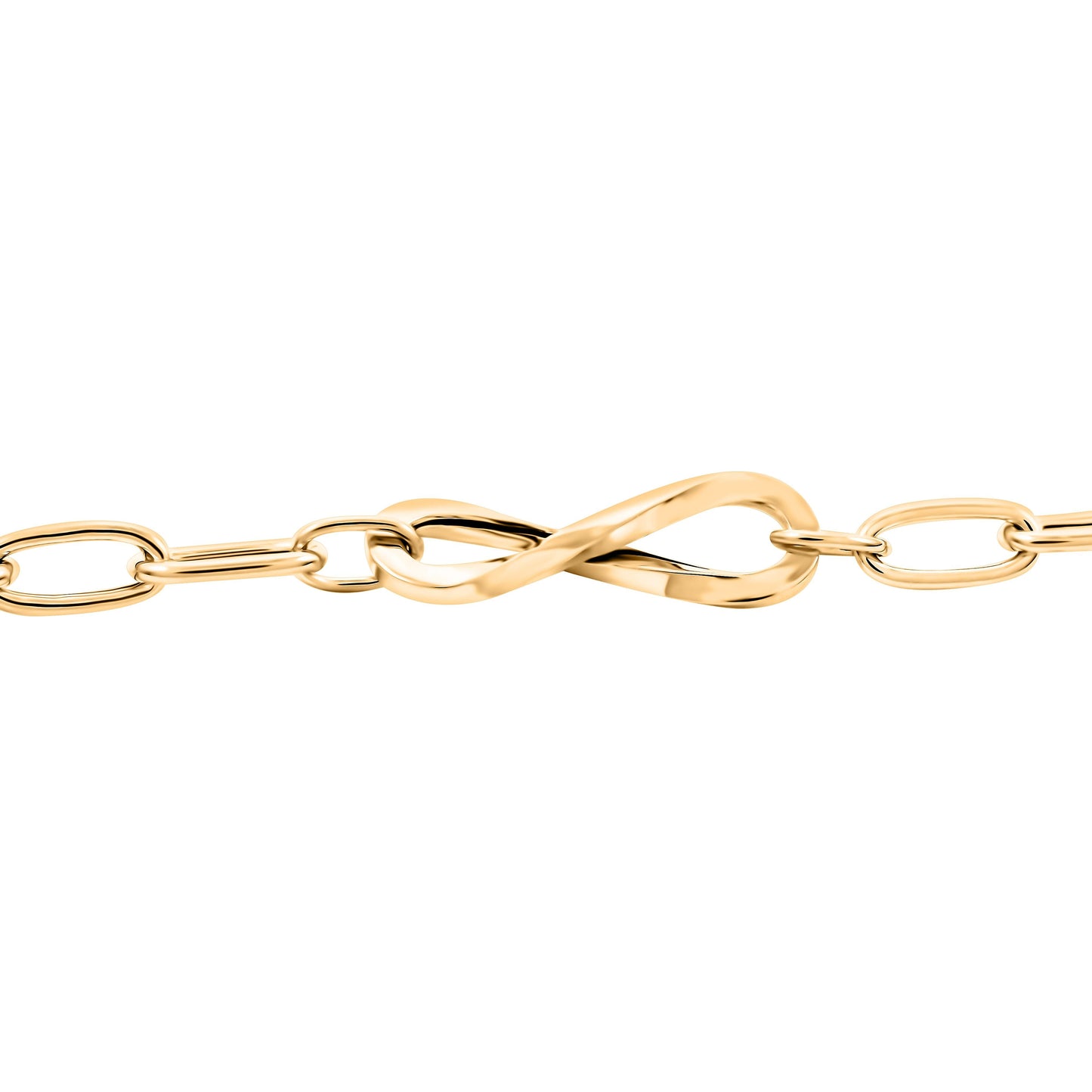10K Yellow Gold Chain Bracelet – Endless Elegance in Every Link