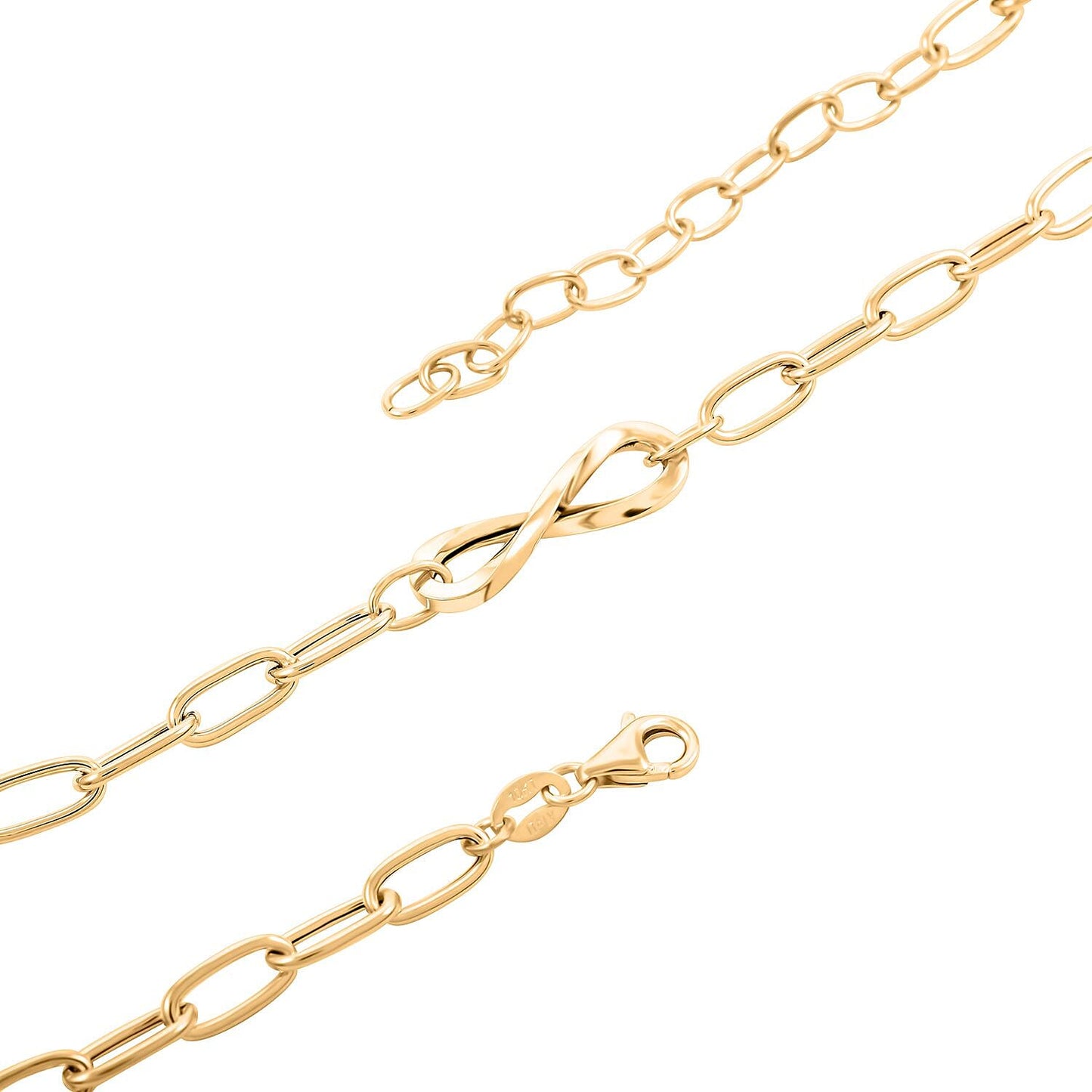 10K Yellow Gold Chain Bracelet – Endless Elegance in Every Link