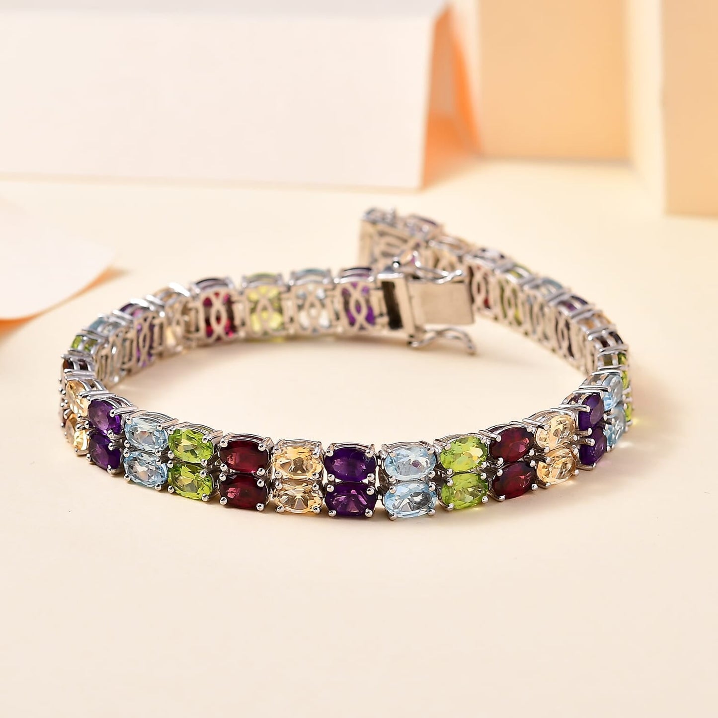 Natural Gemstone Tennis Bracelet – A Spiritual Twist on a Jewelry Icon