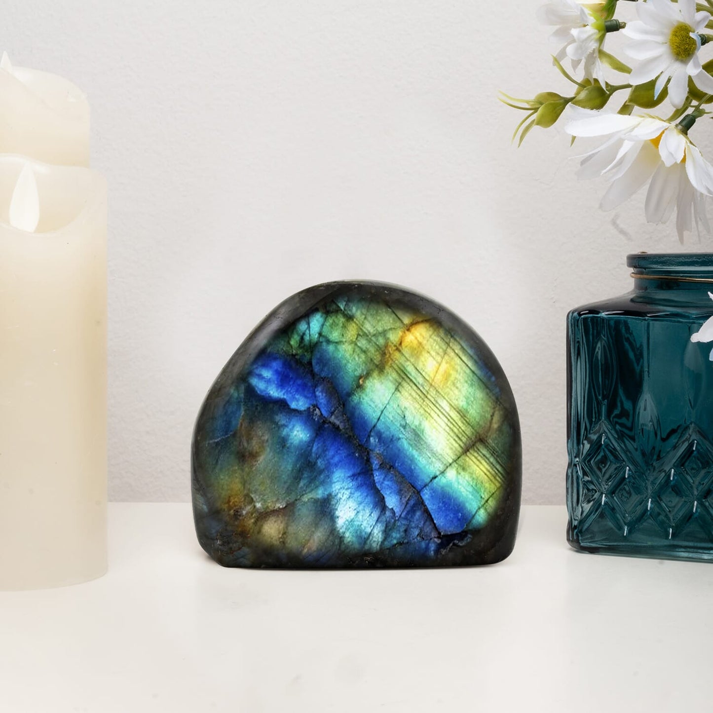 Natural Iridescent Madagascar Labradorite Gemstone – A Touch of Magic