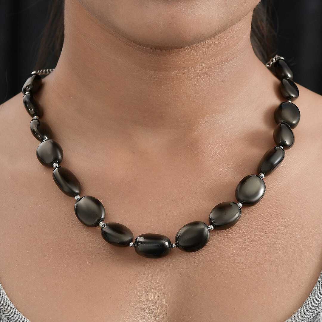 Elite Shungite Beaded Necklace