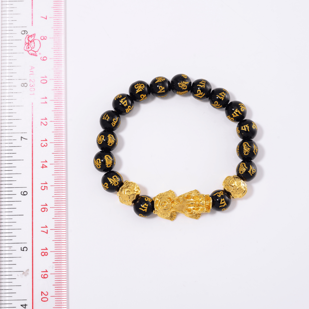 Feng Shui Black Obsidian Wealth Bracelet