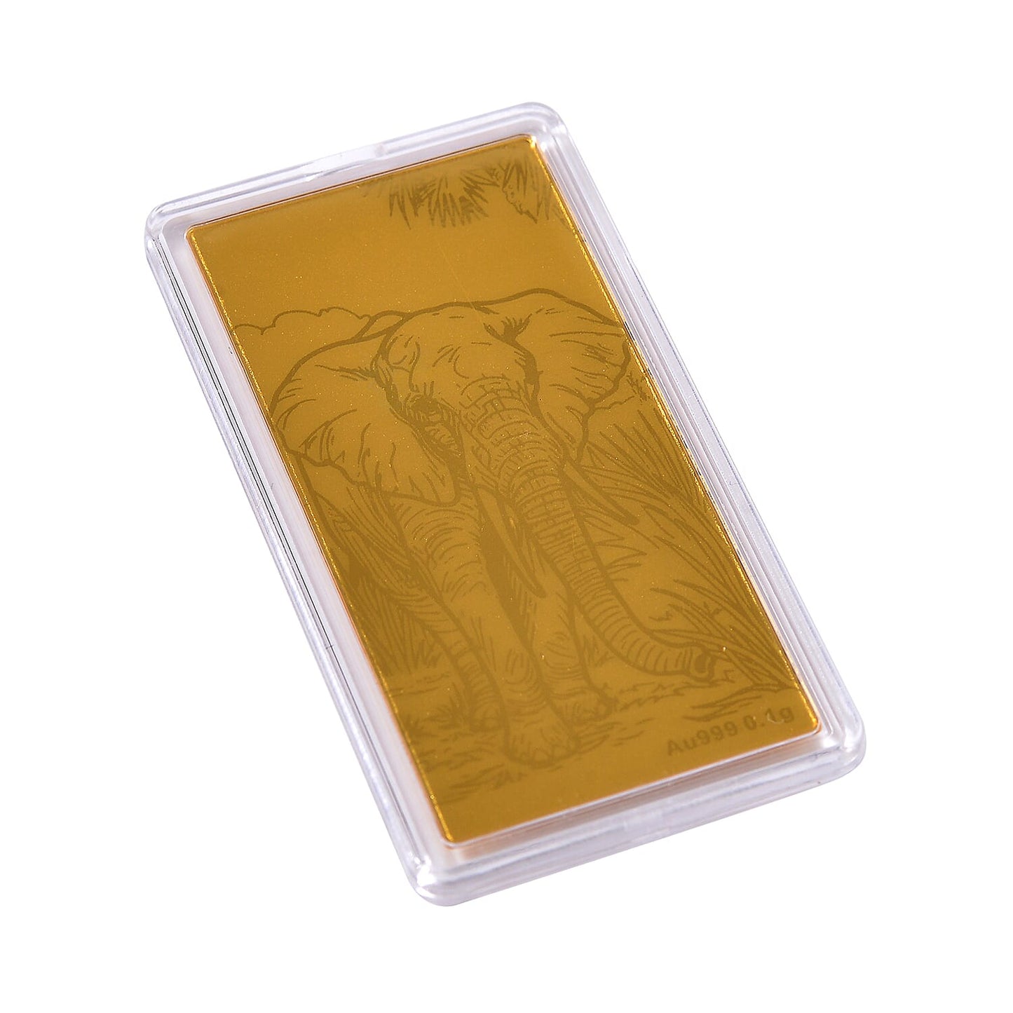 24K Gold Emboss Sheet Collection – Dragon, Dragon Twins, Elephant & Statue of Liberty (100mg)