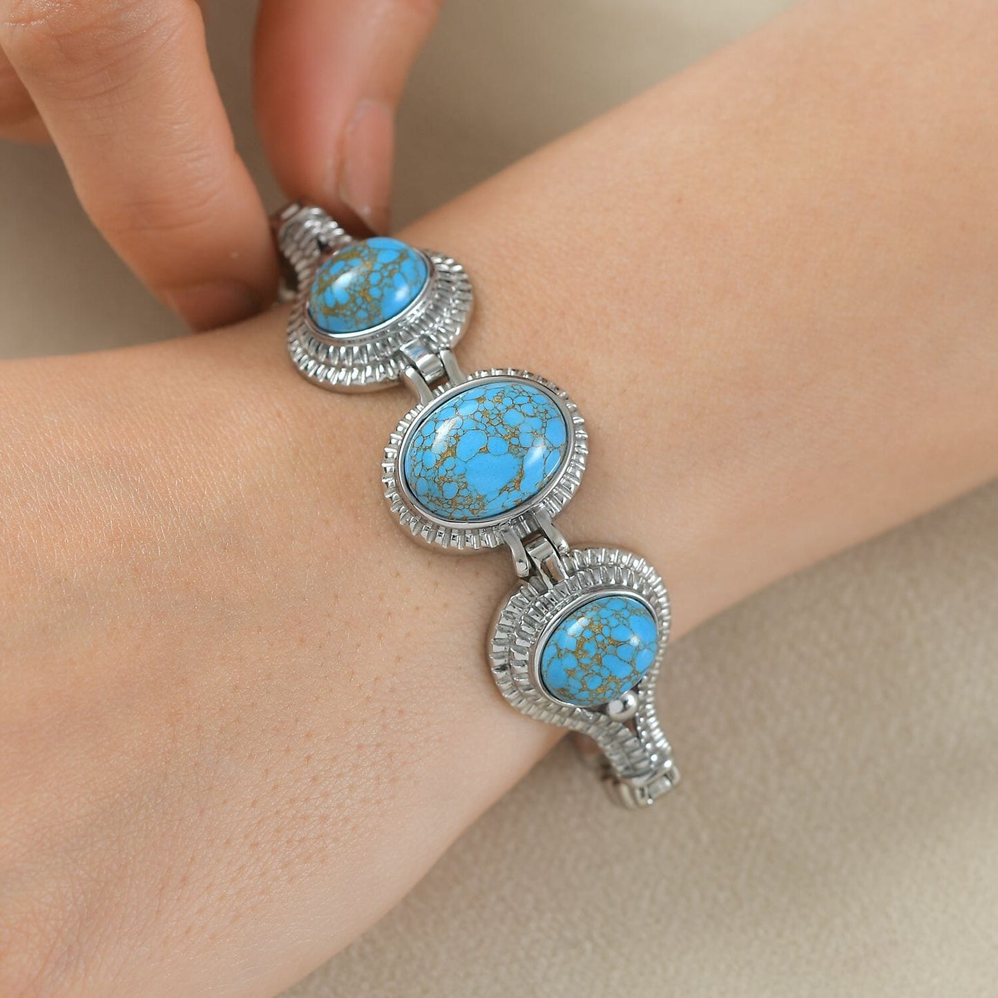 Crystal Toggle Clasp Bracelet – For Bold Energy & Inner Strength