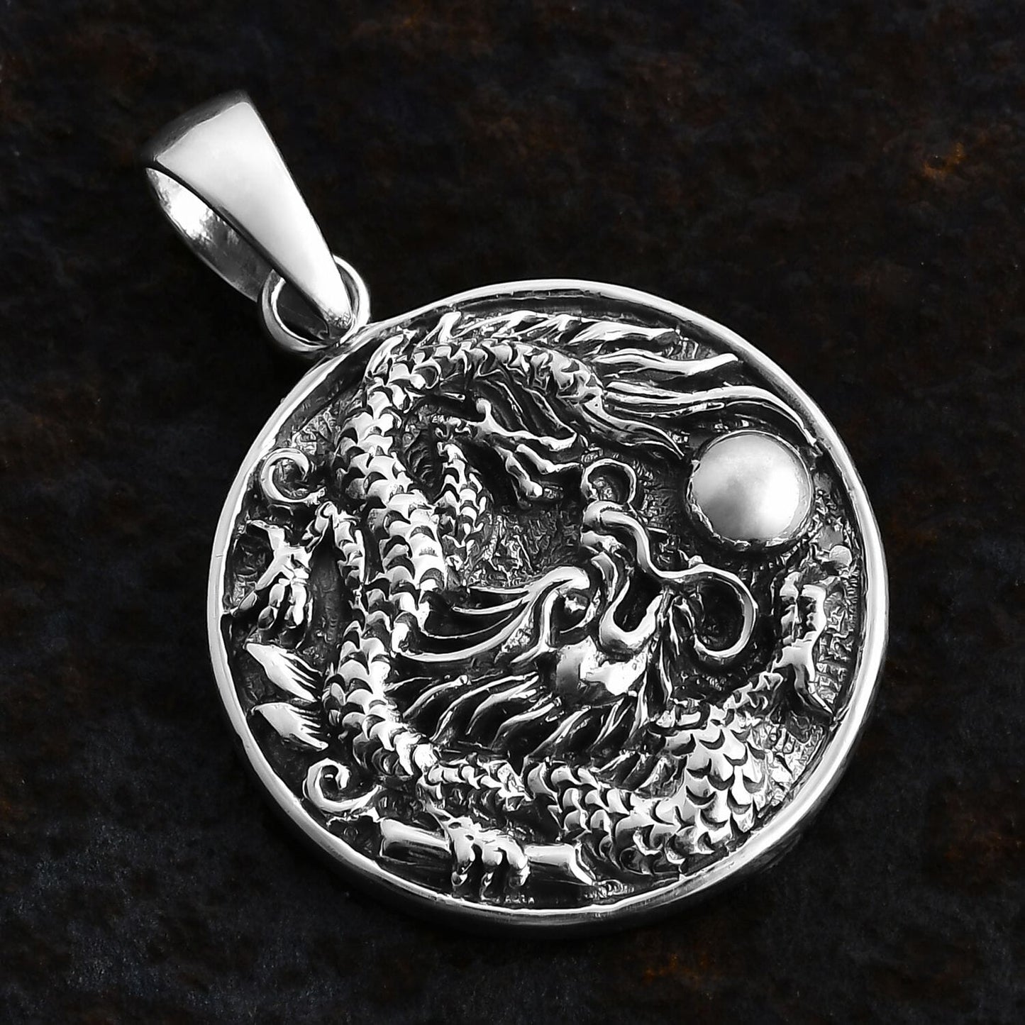 Bali Legacy Sterling Silver Hamsa Pendant – A Symbol of Protection and Strength