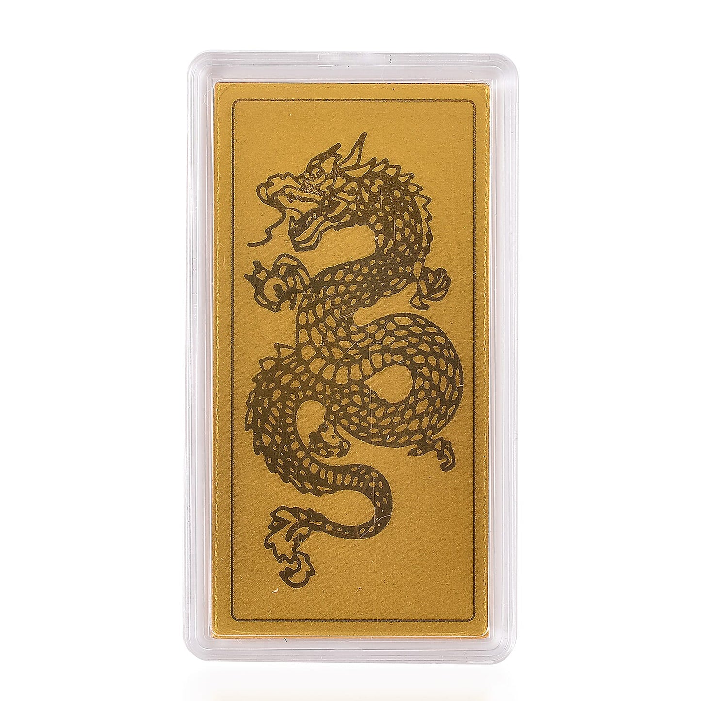 24K Gold Emboss Sheet Collection – Dragon, Dragon Twins, Elephant & Statue of Liberty (100mg)