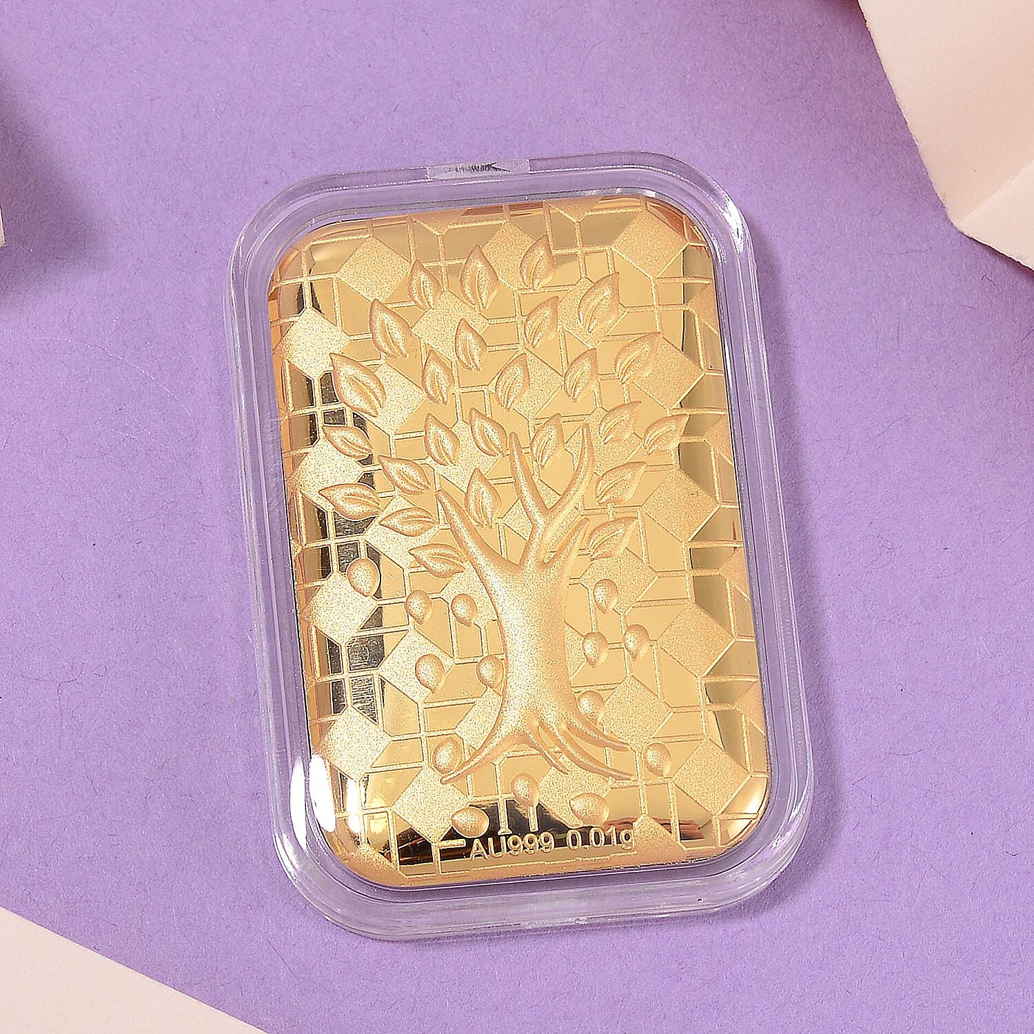 24K Gold Emboss Sheet Collection – Tree of Life, Lady Fortuna & Serpent (10mg)