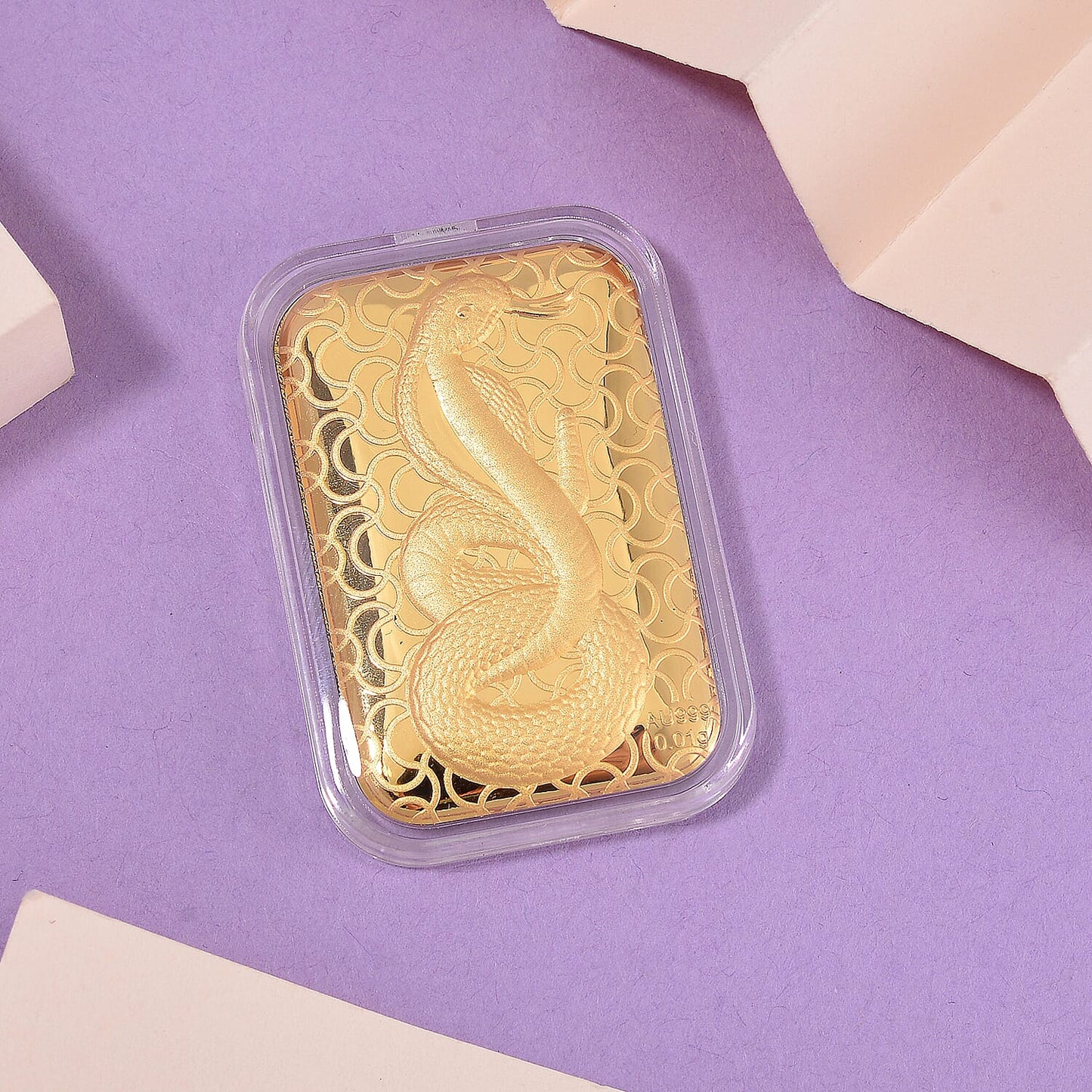 24K Gold Emboss Sheet Collection – Tree of Life, Lady Fortuna & Serpent (10mg)