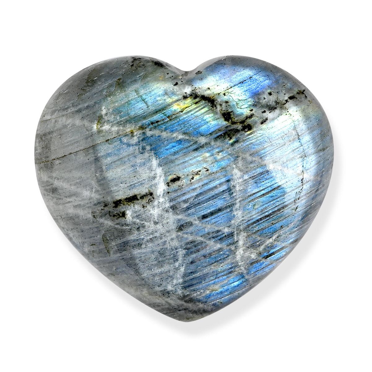 Labradorite Heart โ A Touch of Transformation and Clarity