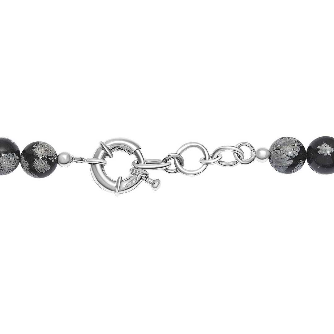 Snowflake Obsidian Protection Necklace – A Shield Against Toxic Energy