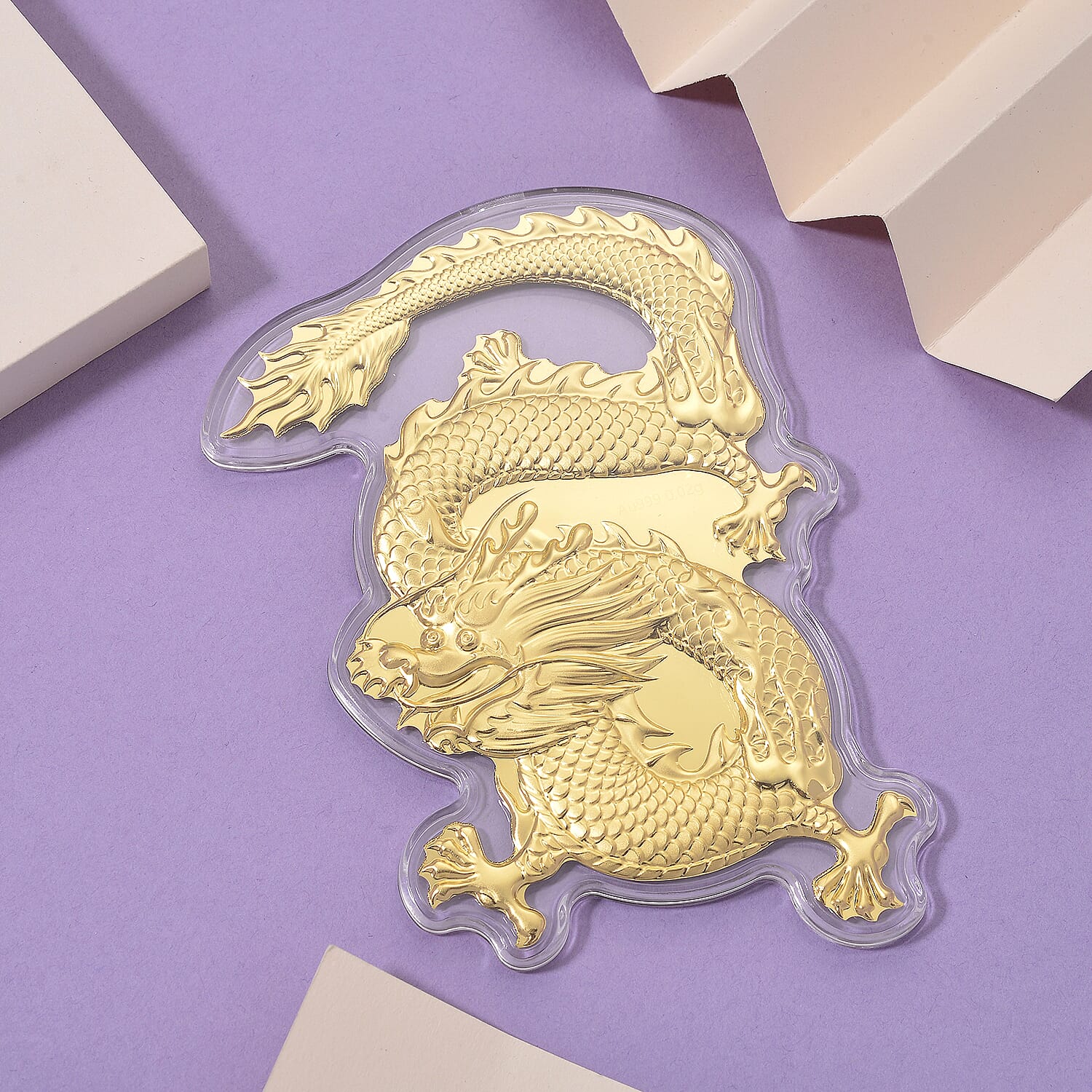 24K Gold Emboss Sheet Collection – Phoenix & Dragon