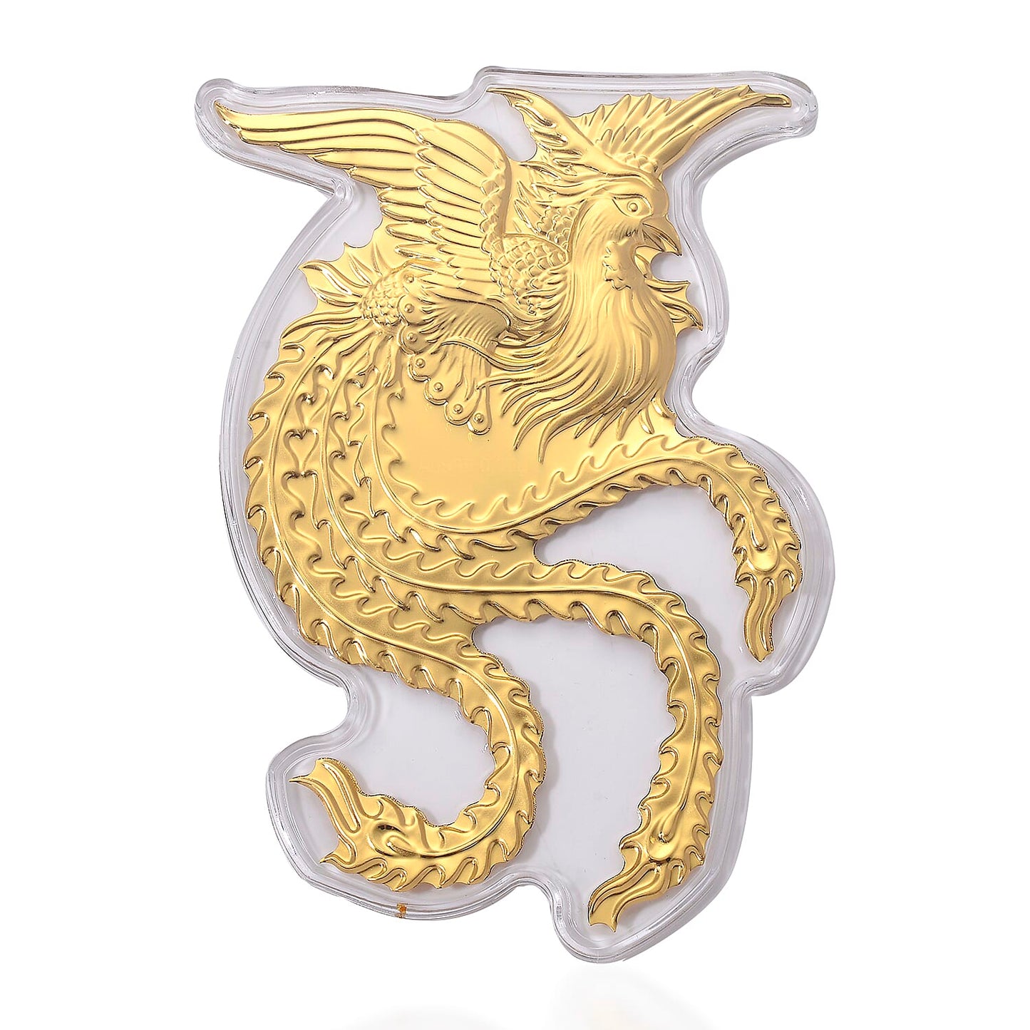 24K Gold Emboss Sheet Collection – Phoenix & Dragon
