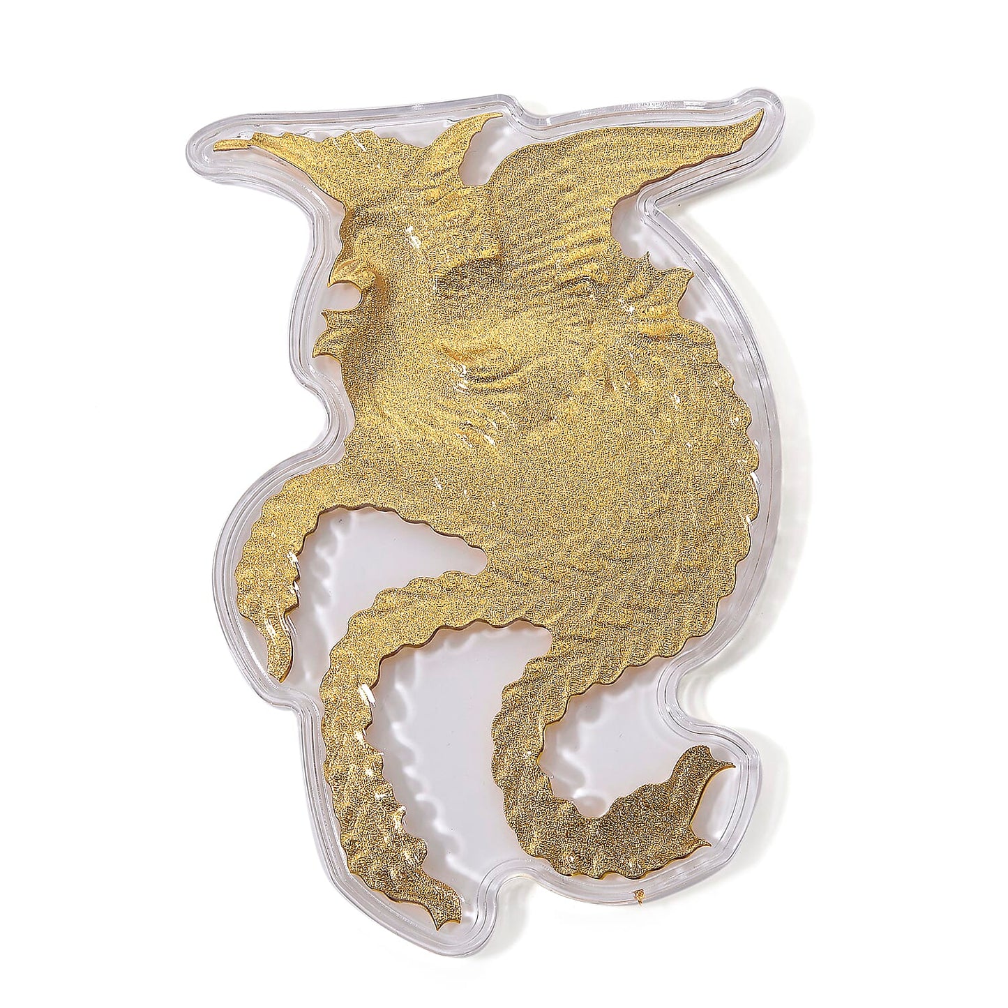 24K Gold Emboss Sheet Collection – Phoenix & Dragon