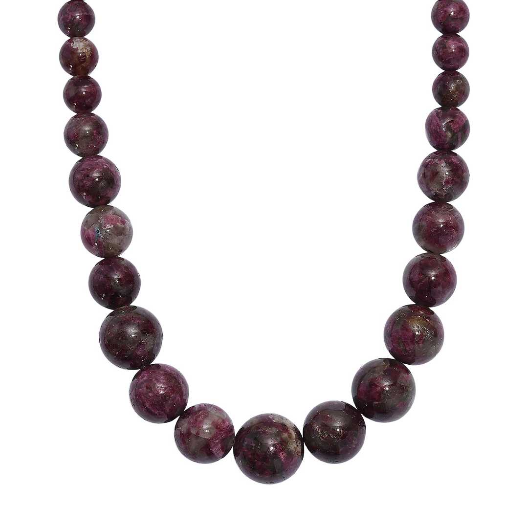 Pink Tourmaline Beaded Necklace