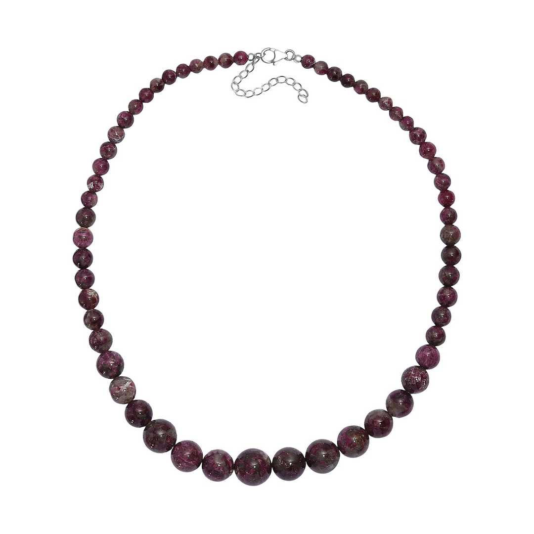 Pink Tourmaline Beaded Necklace