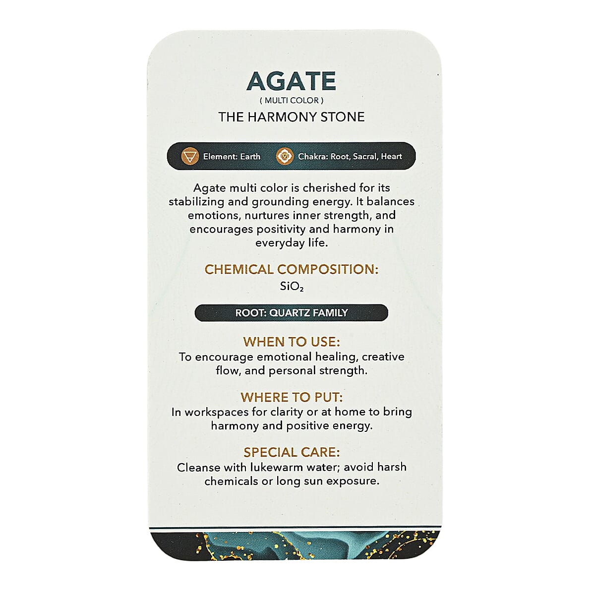 Multi Color Agate Freeform – Vibrant Elegance and Grounding Energy