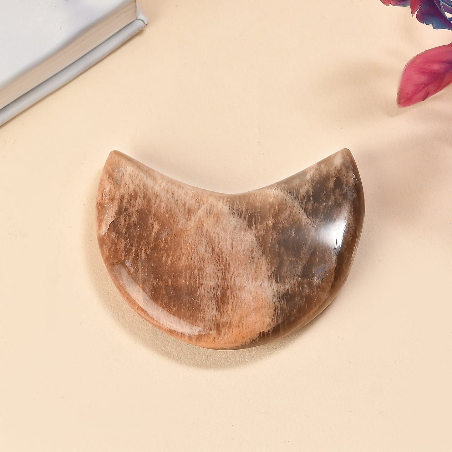 Peachmoonstone Moon — Calming Energy and Emotional Healing