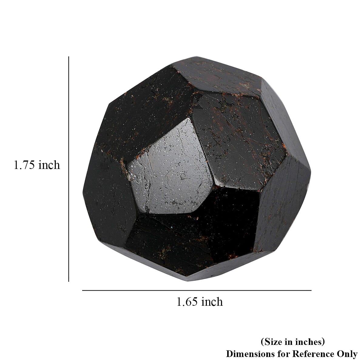 Faceted Garnet Stone - Fire of Vitality & Power