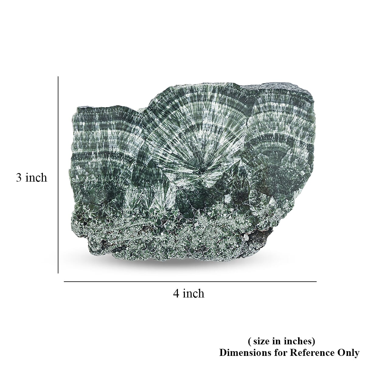 Heart Renewal Seraphinite Crystal