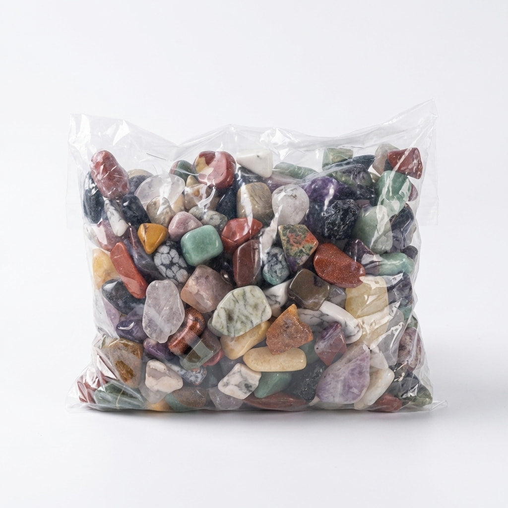 The Authentic Gemstone Collection: 1kg of Nature's Healing Stones