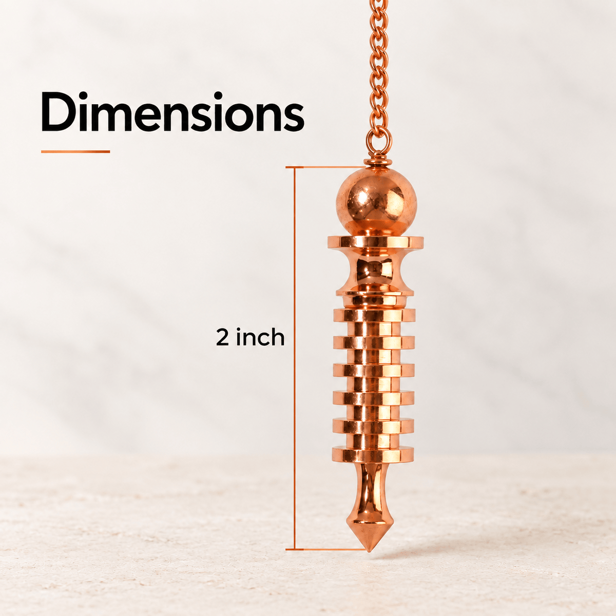 Copper Divination Pendulum – Make Your Intuition Visible