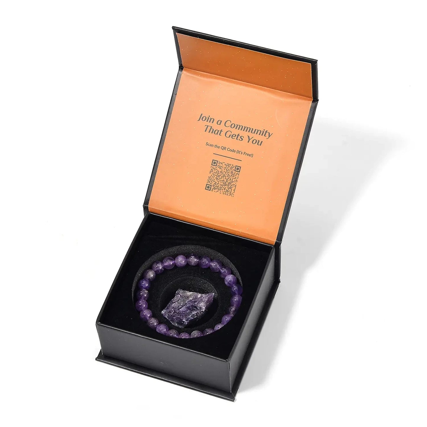 Beads Bracelet & Raw Crystal Set – Double the Energy, Double the Magic