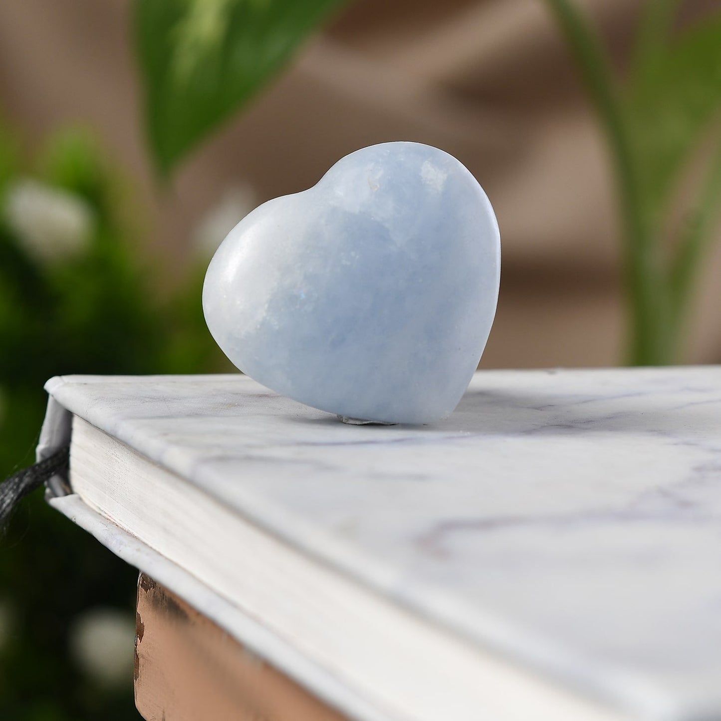 Blue Calcite Heart – A Crystal to Help You Let Go