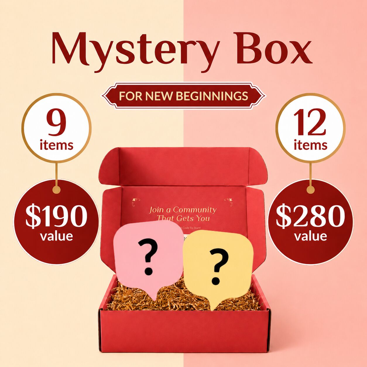 Fresh Start Limited Mystery Box - 9 or 12 Mystery Crystal & Ritual Essentials