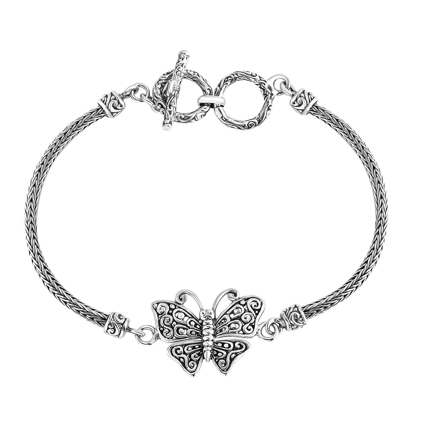 Sterling Silver Balinese Bracelet – Wear Your Inner Power