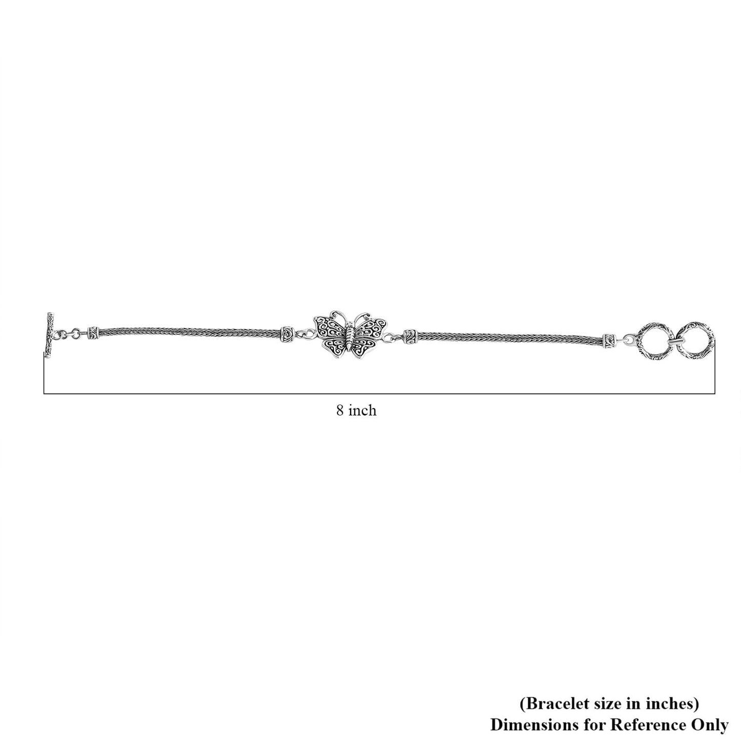 Sterling Silver Balinese Bracelet – Wear Your Inner Power