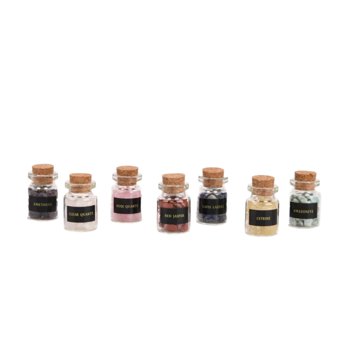 Complete Chakra Balancing Kit – 22-Piece Crystal, Oil & Energy Healing Set