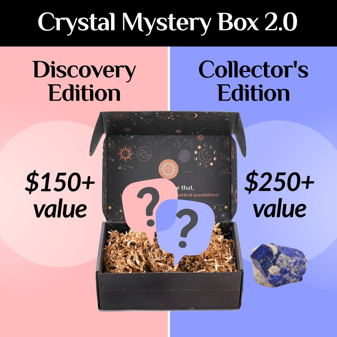 Crystal Mystery Box 2.0 – Now with Rare & Precious Stones