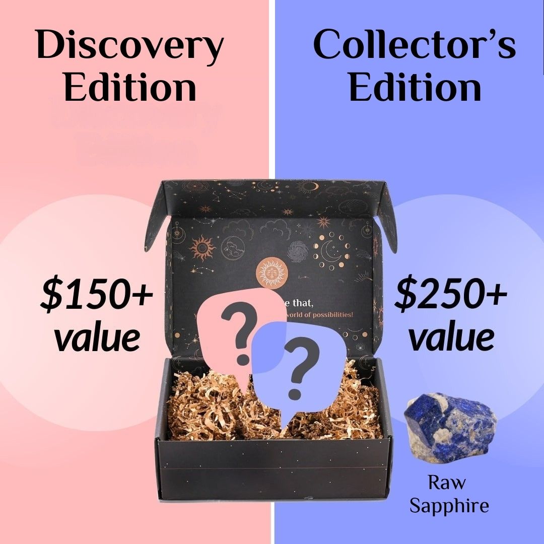 Crystal Mystery Box 2.0 – Now with Rare & Precious Stones