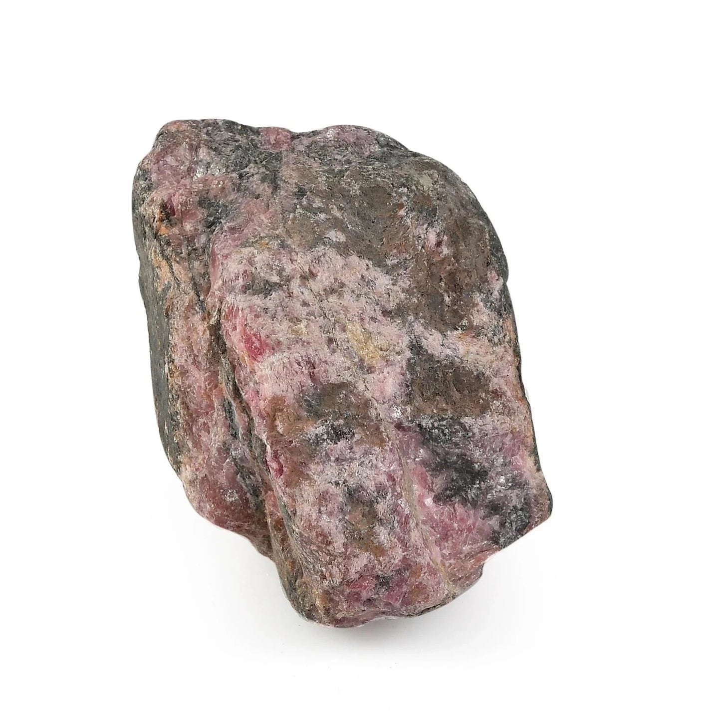 Raw Rhodonite Crystal – For Heart Strength & Compassion