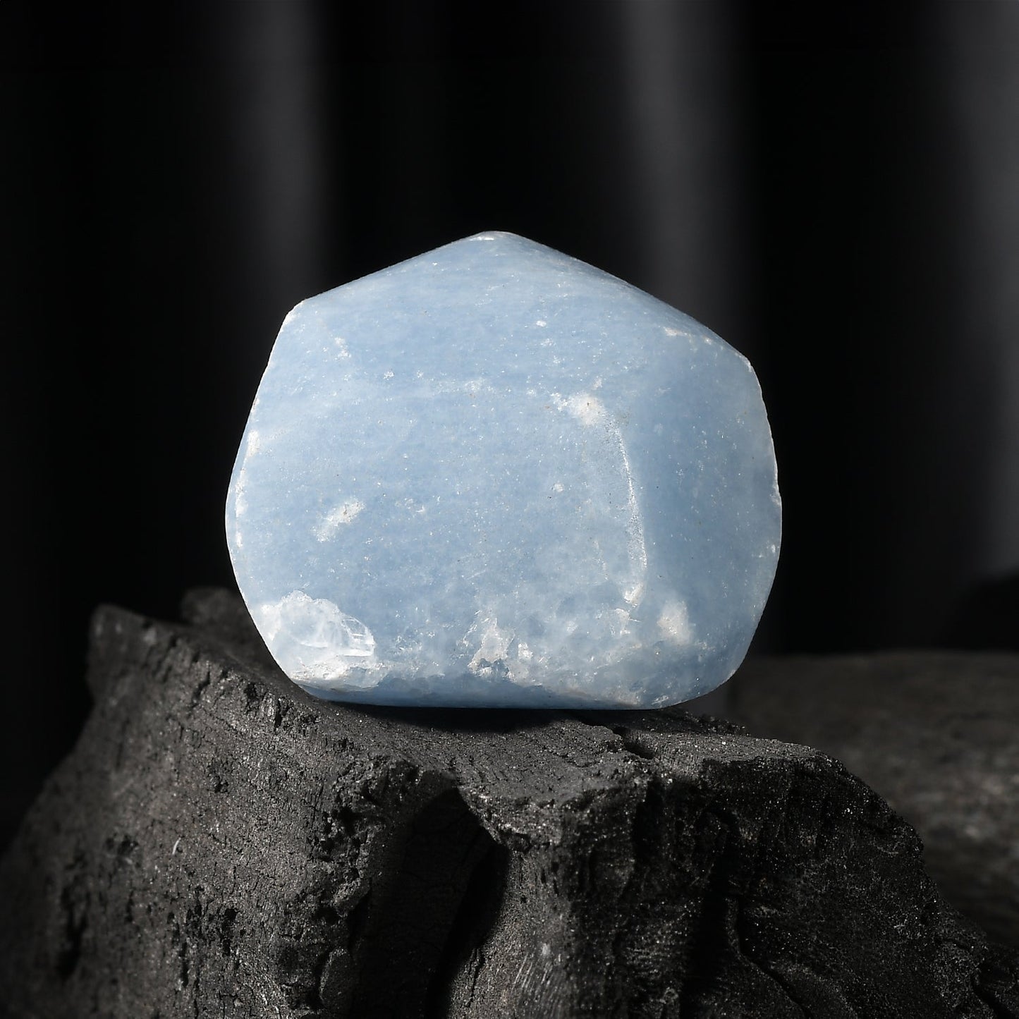 Blue Calcite Tumble - Your Pocket Stress Reliever
