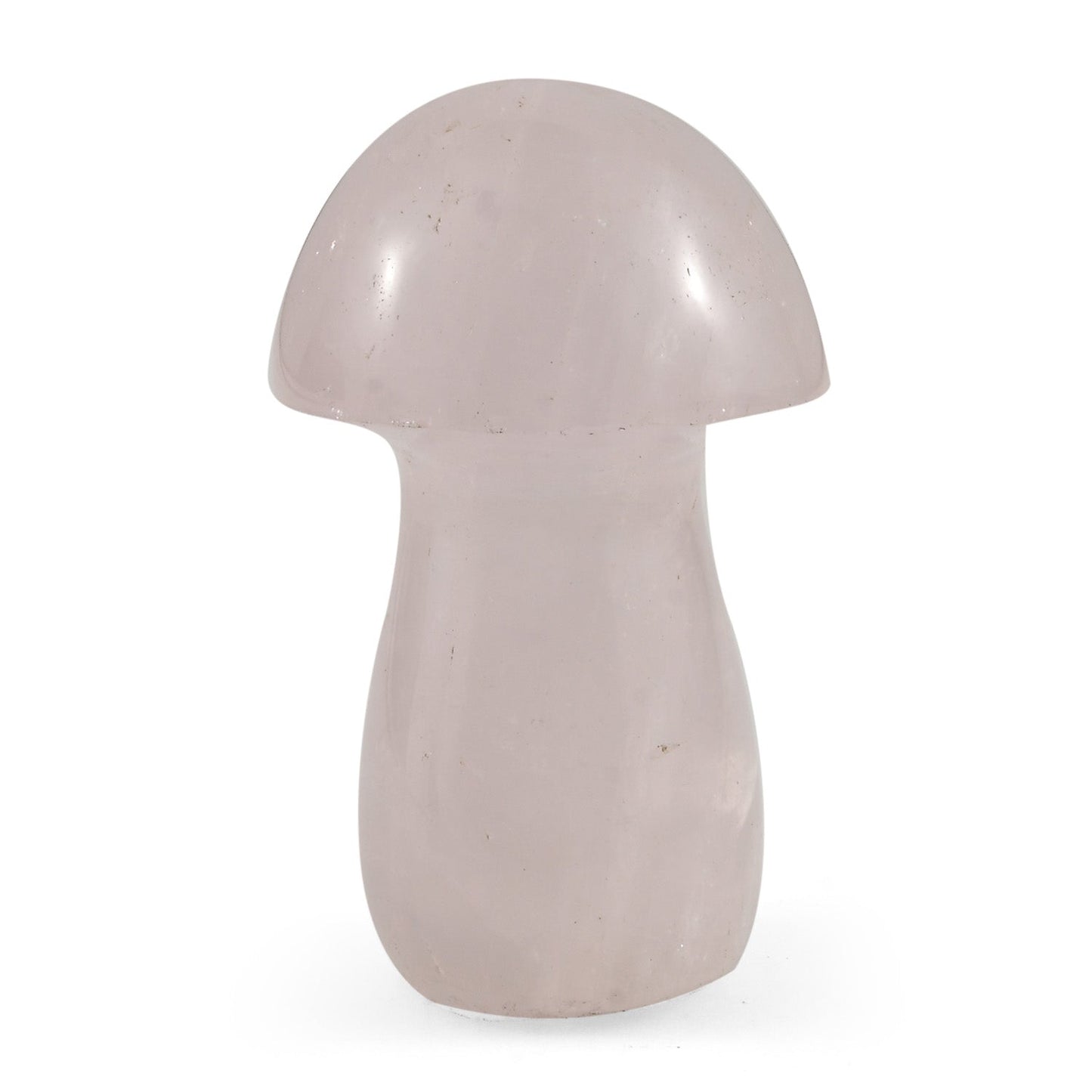 Rose Quartz Mushroom – Love & Strength, Even in Tough Places