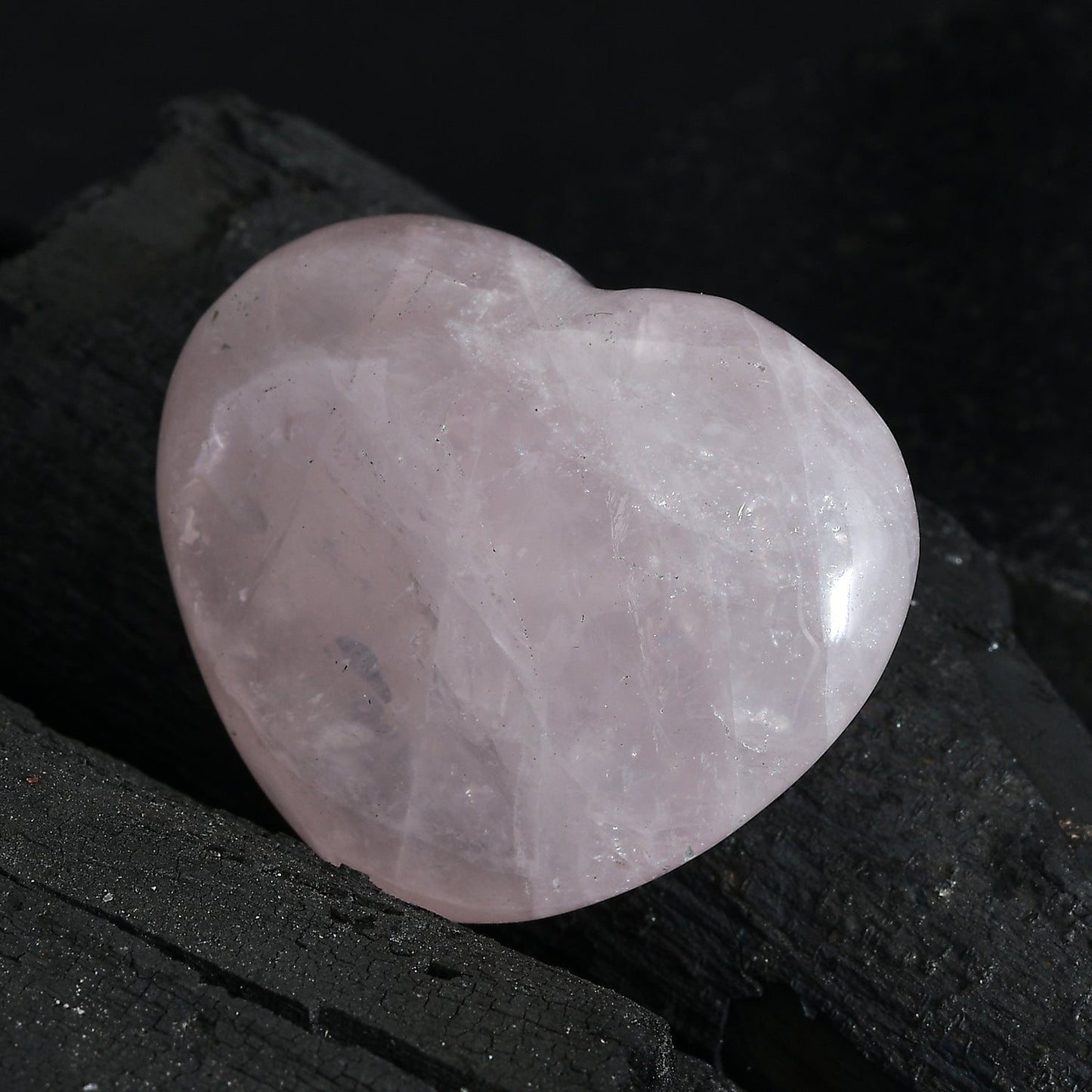 Rose Quartz Heart - A Crystal for Post-Breakup Healing