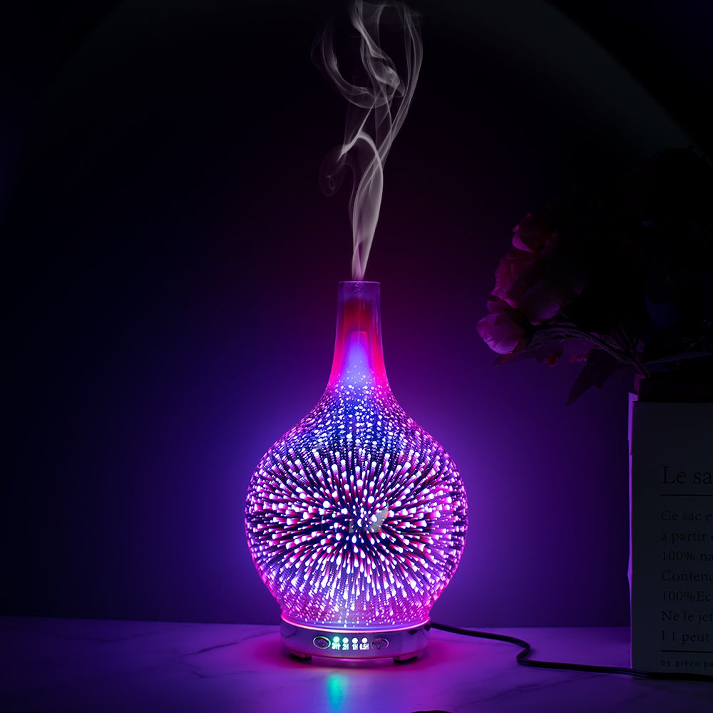 Oil Aroma Diffuser 3D Glass